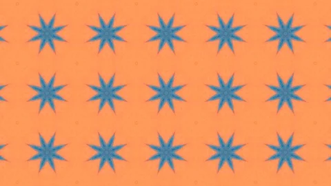 Poly Art Kaleidoscope Hypnotic Pattern Animation Footage Stock Footage 122437060