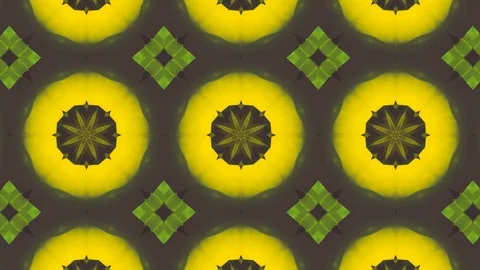 Poly Art Kaleidoscope Hypnotic Pattern Animation Footage Stock Footage 122437210
