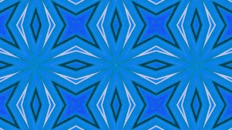 Poly Art Kaleidoscope Hypnotic Pattern Animation Footage Stock Footage 122437418