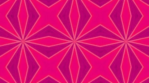 Poly Art Kaleidoscope Hypnotic Pattern Animation Footage Stock Footage 122437515