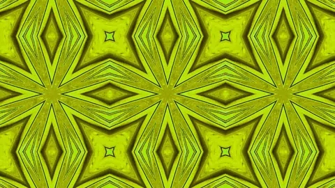 Poly Art Kaleidoscope Hypnotic Pattern Animation Footage Stock Footage 122438175