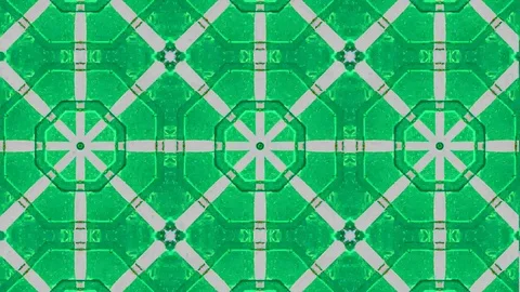 Poly Art Kaleidoscope Hypnotic Pattern Animation Footage Stock Footage 122438748