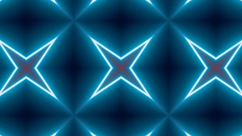 Poly Art Kaleidoscope Hypnotic Pattern Animation Footage Stock Footage 122440414