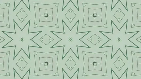 Poly Art Kaleidoscope Hypnotic Pattern Animation Footage Stock Footage 122440442