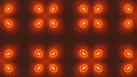 Poly Art Kaleidoscope Hypnotic Pattern Animation Footage Stock Footage 122440539