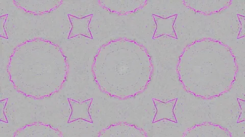Poly Art Kaleidoscope Hypnotic Pattern Animation Footage Stock Footage 122440632