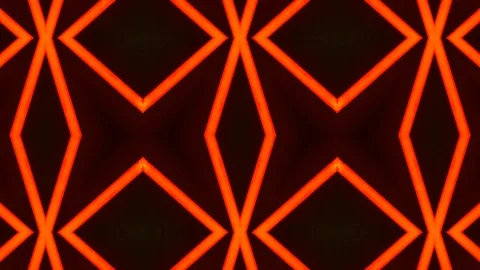Poly Art Kaleidoscope Hypnotic Pattern Animation Footage Stock Footage 122440649