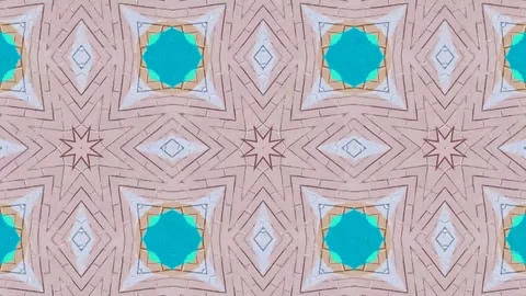 Poly Art Kaleidoscope Hypnotic Pattern Animation Footage Stock Footage 122440861