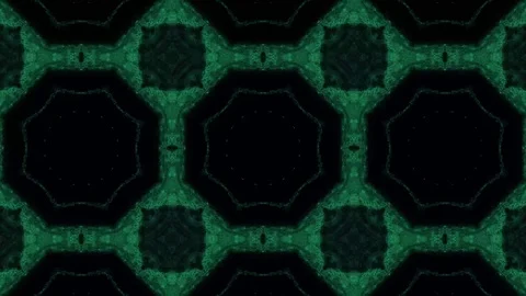 Poly Art Kaleidoscope Hypnotic Pattern Animation Footage Stock Footage 122440894