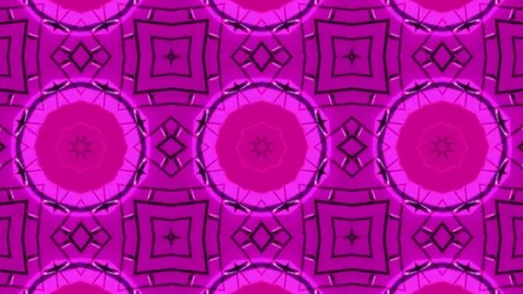 Poly Art Kaleidoscope Hypnotic Pattern Animation Footage Stock Footage 122441180
