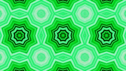 Poly Art Kaleidoscope Hypnotic Pattern Animation Footage Stock Footage 122441226