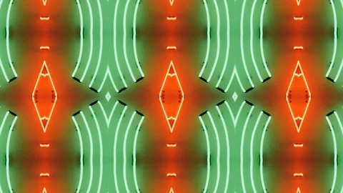 Poly Art Kaleidoscope Hypnotic Pattern Animation Footage Stock Footage 122441337