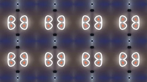 Poly Art Kaleidoscope Hypnotic Pattern Animation Footage Stock Footage 122441811
