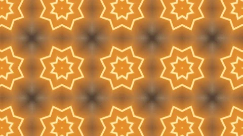 Poly Art Kaleidoscope Hypnotic Pattern Animation Footage Stock Footage 122442112