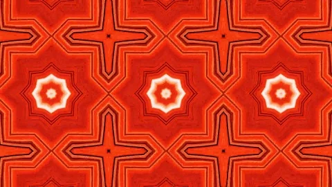 Poly Art Kaleidoscope Hypnotic Pattern Animation Footage Stock Footage 122442505