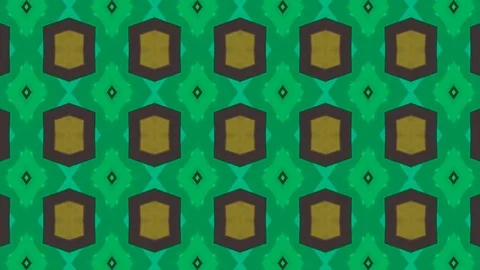Poly Art Kaleidoscope Hypnotic Pattern Animation Footage Stock Footage 122442542