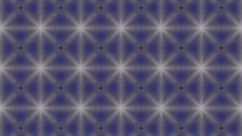 Poly Art Kaleidoscope Hypnotic Pattern Animation Footage Video stock 122442883