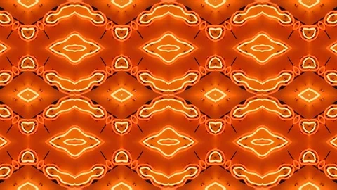 Poly Art Kaleidoscope Hypnotic Pattern Animation Footage Stock Footage 122443054