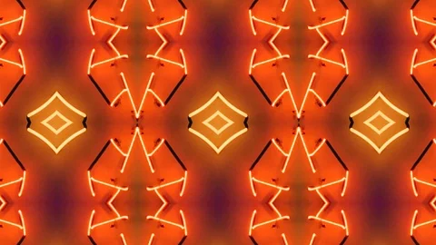 Poly Art Kaleidoscope Hypnotic Pattern Animation Footage Stock Footage 122443374