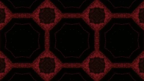 Poly Art Kaleidoscope Hypnotic Pattern Animation Footage Stock Footage 122443492