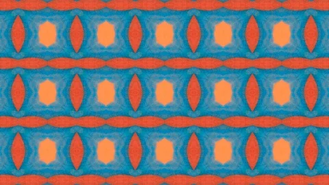 Poly Art Kaleidoscope Hypnotic Pattern Animation Footage Stock Footage 122443566