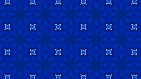 Poly Art Kaleidoscope Hypnotic Pattern Animation Footage Stock Footage 122443629