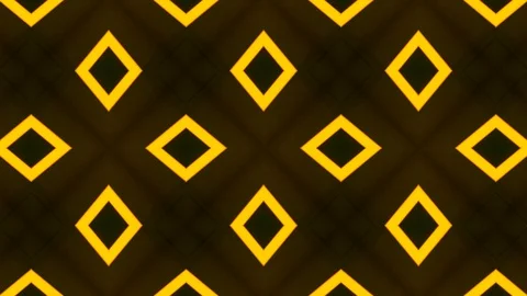 Poly Art Kaleidoscope Hypnotic Pattern Animation Footage Stock Footage 122443681