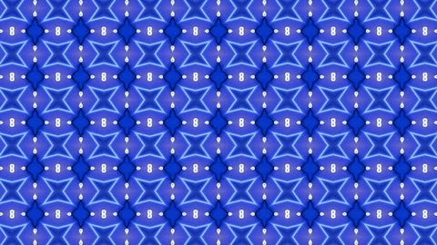 Poly Art Kaleidoscope Hypnotic Pattern Animation Footage Stock Footage 122443724