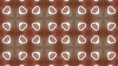 Poly Art Kaleidoscope Hypnotic Pattern Animation Footage Stock Footage 122444453