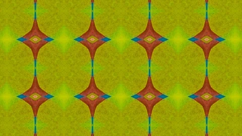 Poly Art Kaleidoscope Hypnotic Pattern Animation Footage Stock Footage 122444932