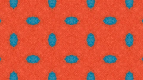 Poly Art Kaleidoscope Hypnotic Pattern Animation Footage Stock Footage 122445107
