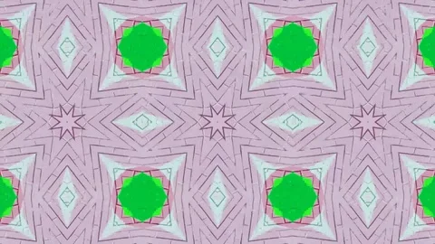 Poly Art Kaleidoscope Hypnotic Pattern Animation Footage Stock Footage 122445356
