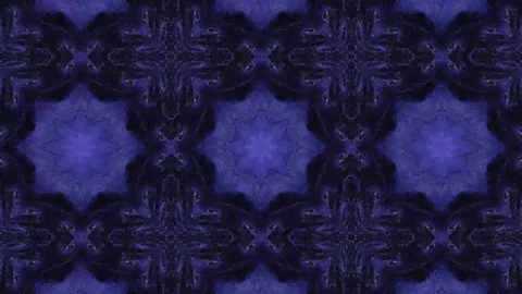 Poly Art Kaleidoscope Hypnotic Pattern Animation Footage Stock Footage 122445383