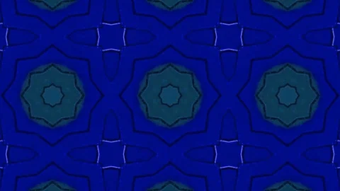 Poly Art Kaleidoscope Hypnotic Pattern Animation Footage Stock Footage 122445718
