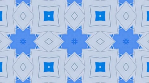 Poly Art Kaleidoscope Hypnotic Pattern Animation Footage Stock Footage 122445858