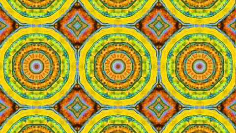 Poly Art Kaleidoscope Hypnotic Pattern Animation Footage Stock Footage 122445859