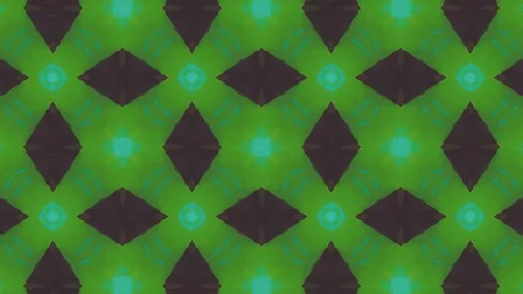 Poly Art Kaleidoscope Hypnotic Pattern Animation Footage Stock Footage 122446214