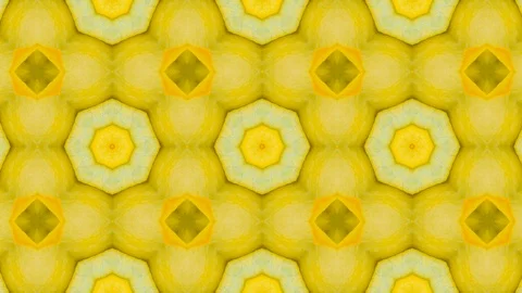 Poly Art Kaleidoscope Hypnotic Pattern Animation Footage Stock Footage 122446527