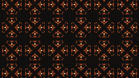 Poly Art Kaleidoscope Hypnotic Pattern Animation Footage Stock Footage 122600851