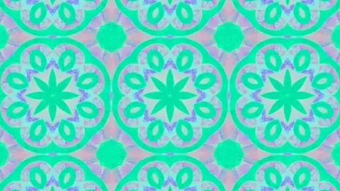 Poly Art Kaleidoscope Hypnotic Pattern Animation Footage Stock Footage 122601514