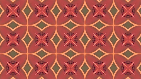 Poly Art Kaleidoscope Hypnotic Pattern Animation Footage Stock Footage 122601741
