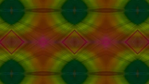 Poly Art Kaleidoscope Hypnotic Pattern Animation Footage Stock Footage 122601892