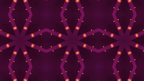 Poly Art Kaleidoscope Hypnotic Pattern Animation Footage Stock Footage 122601959