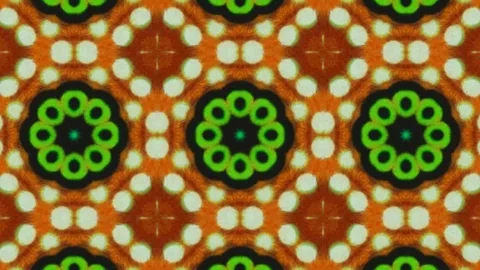 Poly Art Kaleidoscope Hypnotic Pattern Animation Footage Stock Footage 122602117