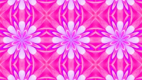 Poly Art Kaleidoscope Hypnotic Pattern Animation Footage Stock Footage 122602182