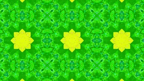 Poly Art Kaleidoscope Hypnotic Pattern Animation Footage Stock Footage 122603317