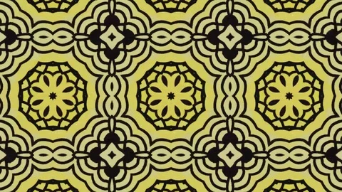 Poly Art Kaleidoscope Hypnotic Pattern Animation Footage Stock Footage 122603407