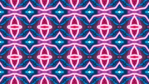 Poly Art Kaleidoscope Hypnotic Pattern Animation Footage Stock Footage 122603610