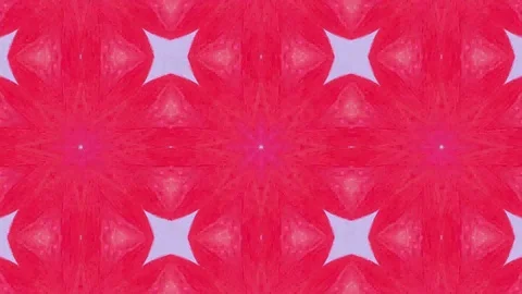 Poly Art Kaleidoscope Hypnotic Pattern Animation Footage3 Video stock 122689749