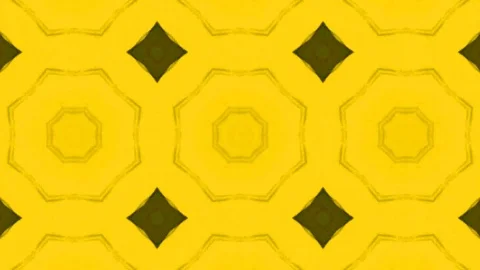 Poly Art Kaleidoscope Hypnotic Pattern Animation Footage Stock Footage 122689823